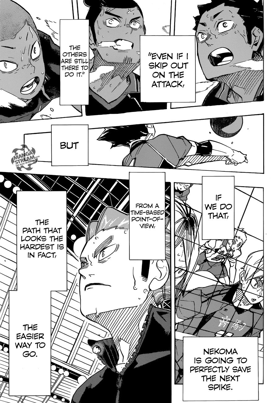Haikyuu!!, Chapter 308 image 04